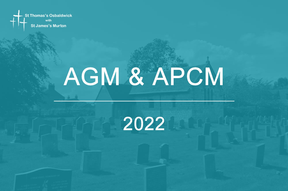 Annual General and Annual Parochial Church Meetings 2022