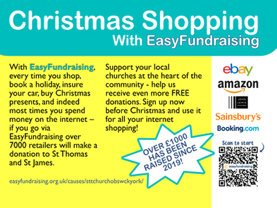 Raise free funds for us every time you shop with Easyfundraising