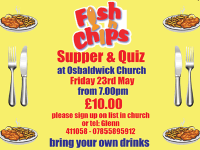 Fish and chip supper