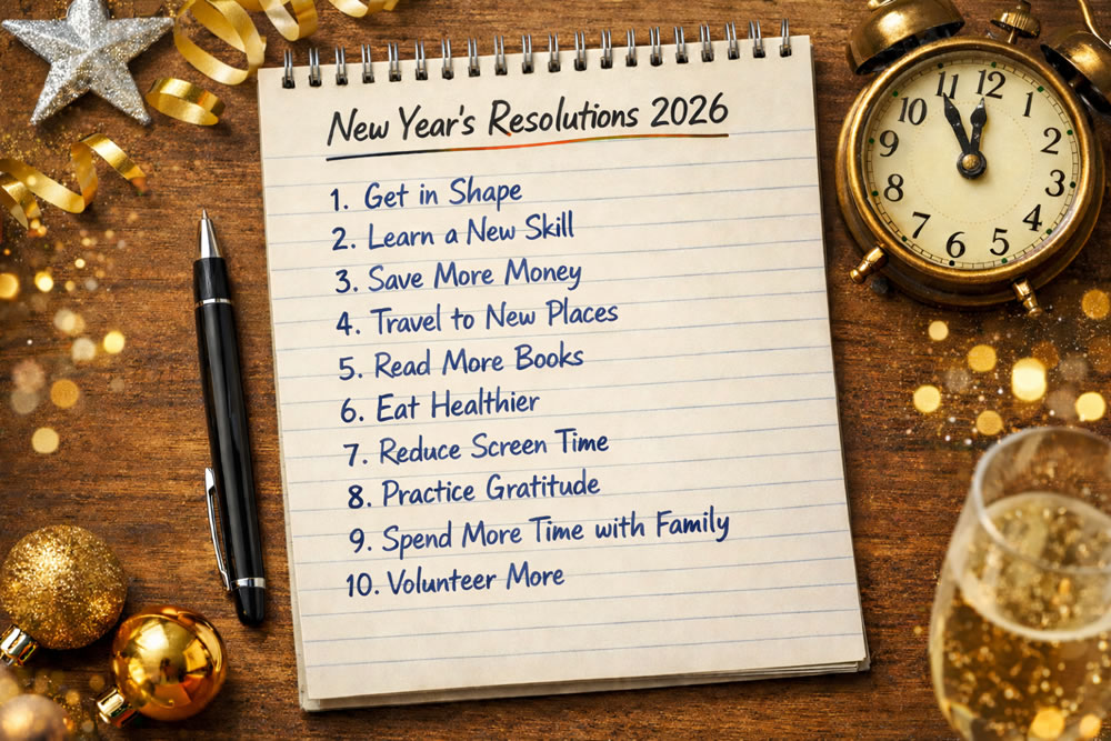 New Year's resolutions